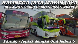 SEMPAT VIRAL 😱 MALAH SEMAKIN BERJAYA‼️PO KALINGGA JAYA BUKA RUTE BARU DENGAN ARMADA BARU JETBUS 5‼️ [upl. by Sadnak162]