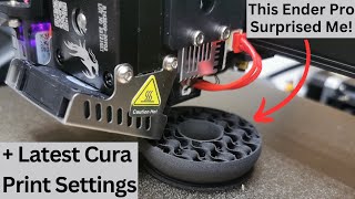 Creality Ender 3 S1 Pro does LWPLA and VarioShore TPU  Cura Settings [upl. by Terriss]