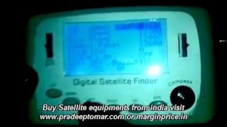 How to use DBCSFSS2D Digital DVBS2 Satellite Signal Finder [upl. by Alisa]