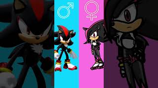 Sonic Gender Swap Shadow The Hedgehog 60FPS shorts sonicthehedgehog sonicmovie genderswap [upl. by Omora346]