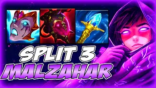 WINNING WITH MALZAHAR IS SO HARD  S14 Malzahar MID Gameplay Guide [upl. by Armyn]