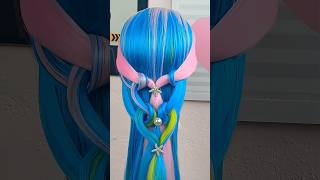 Easy hairstyle for school hairstyletutorial hairstyle hair haircare haircut trending [upl. by Milt]