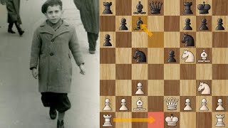 13YearOld Mikhail Tal vs M Strelkov [upl. by Janerich]