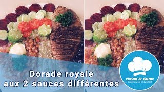 Dorade royale aux 2 sauces différentes❣️ [upl. by Camilia]