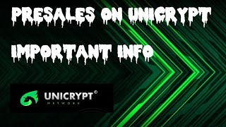 UniCrypt PreSales StepByStep Guide This Wil Give You 90 Chance Of Success VERY IMPORTANT VIDEO [upl. by Taka643]