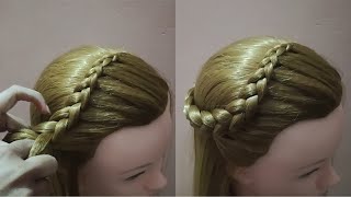 Cornrow Dutch Braid Hairstyle ll Side Dutch Briad Hairstyle ll Cornrow Barid Ideas [upl. by Frasch]