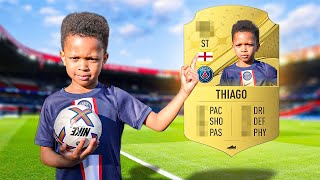 GIVING THIAGO HIS FIRST EVER FIFA RATING [upl. by Holladay]