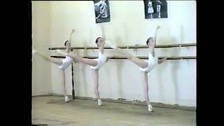 Vaganova Grand Battement from year 1 to year 8 year 19911999 [upl. by Imyaj754]