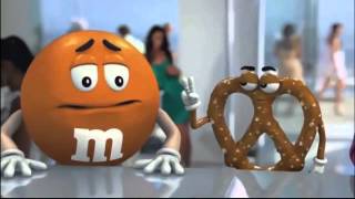 MampM and Pretzels Funny Commercial [upl. by Rossie]