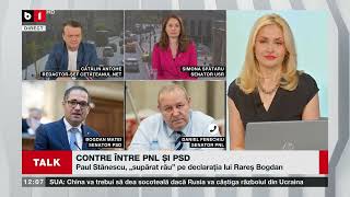 TALK B1 CU IRINA PETRARU CONTRE ÎNTRE PNL ȘI PSD N DAN PRIMUL ÎN SONDAJE [upl. by Weathers924]