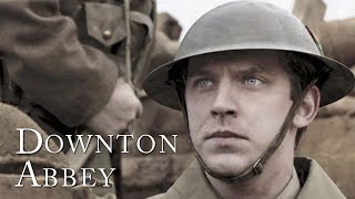 Dan Stevens on Filming Downton Abbey War Scenes  Behind the Scenes  Downton Abbey [upl. by Lederer]