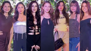 Nataša Stanković Giorgia Andriani Tripti Dimri Krystle DSouza amp Elnaaz At Blah Restaurant Launch [upl. by Eisso]