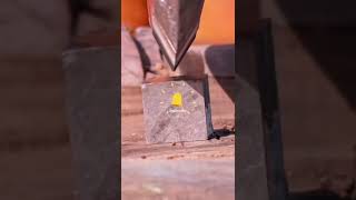 Worlds biggest Axe cut the tungsten cube 🤯🔥 experiment slowmotion test shorts howridiculous [upl. by Kiah]