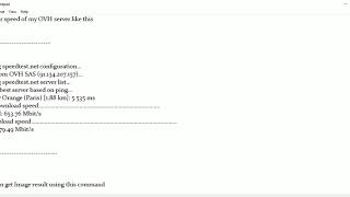 How To Test My Server Network Speed CentOS  WHM CPANEL PLESK [upl. by Neirb]