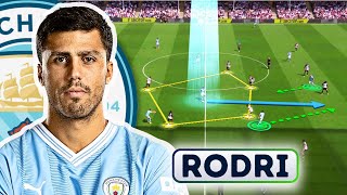 How to play as a central midfielder  Rodri [upl. by Cartie]