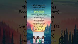 Migos Nicki Minaj Cardi B  MotorSport Lyrics shorts [upl. by Neeleuqcaj]