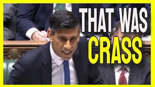 Rishi Sunaks WORST reply to a question at pmqs [upl. by Kumler42]