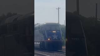 NCDOT F59PHI 1797 leads Piedmont 73 to Charlotte at the Driver St Crossing near the milepost [upl. by Fonville]