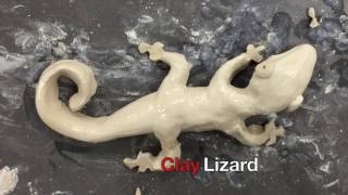 Kids Art Project  Clay Lizard [upl. by Nnahs]