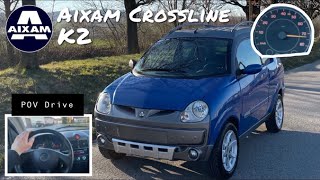 Aixam Crossline K2 2008 POV Drive Highspeed Walkaround [upl. by Avilys890]