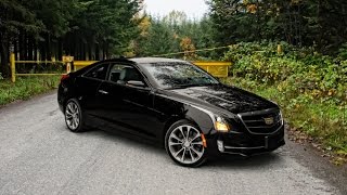 2015 Cadillac ATS Coupe 36 Car Review [upl. by Sension]