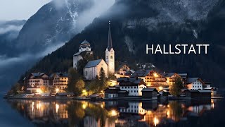 HALLSTATT AUSTRIA 🇦🇹  The Most Beautiful Fairytale Evening Walk 8K  captions [upl. by Gone]