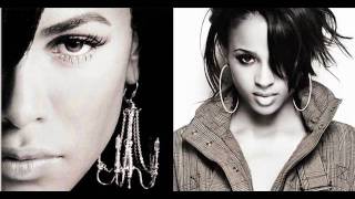 Ciara  Promise over Aaliyahs One In A Million track [upl. by Ardnwahs]