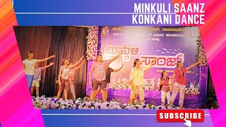 Konkani dance performance minkuli saanz by ICYM vamanjoor branch secured 1st place🏆🏆🏆 [upl. by Anaeerb914]