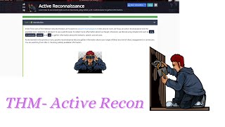 Tryhackme Active Reconnaissance walkthrough [upl. by Asus233]