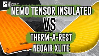 NEMO Tensor Insulated vs Thermarest Neoair Xlite  Sleeping Pad Comparison [upl. by Okechuku]