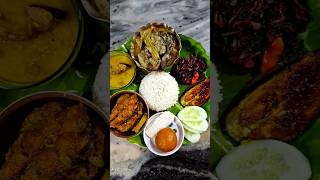 L U N C H T H A L Ilunch food bengalilunchthaliideas thalifood indianfood bengalithali short [upl. by Johen356]