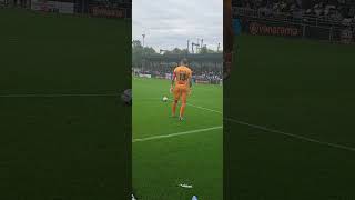 DAGENHAM AND REDBRIDGE DO DODGY KEEPER ON MAIDENHEAD UNITED KEEPER SHORTS [upl. by Asiar]