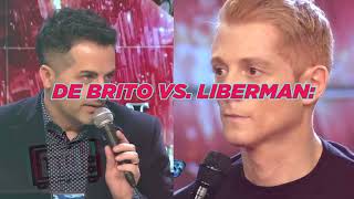 De Brito VS Liberman  Duelo en Showmatch [upl. by Zanas]