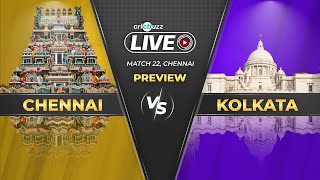 IPL2024  CSKvKKR Chennai v Kolkata Preview [upl. by Dnalro]