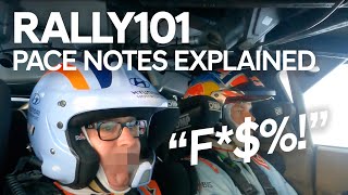 How to read rally pace notes  CoDrivers are MIND READERS  Rally 101 [upl. by Lodge784]