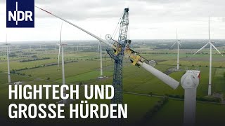 Operation WindradBau So wird eine Windkraftanlage gebaut  Die Nordreportage  NDR Doku [upl. by Moureaux]