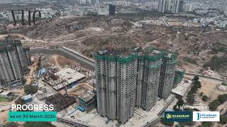 The VUE Residences  Construction Status 30 March 2024  RRPC [upl. by Smallman]