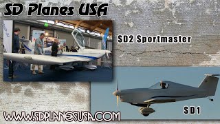 SD Planes SD 2 SportMaster SD 1 Minisport Low Cost wood experimental aircraft kits Igor Spacek [upl. by Niawd]