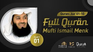 The Complete Holy Quran By Dr MUFTI ISMAIL MENK 🇿🇼  Quran Tilawat QuranAudioArchive  Part 13 [upl. by Aiset]