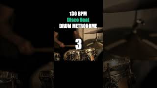 Disco Beat Drum Metronome Loop  130 BPM [upl. by Hailey]