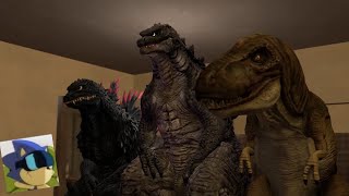 Godzilla 2019 and TRex How They Met  Part 2 Ft DevilArtemis [upl. by Eceer]