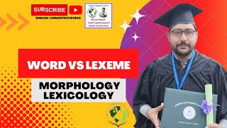 Morphology vs Lexicology  what is difference between word and lexeme Homonym vs Homograph in Urdu [upl. by Enilasor]