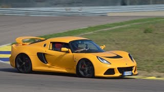 Lotus Exige V6 on track  on board [upl. by Etnovert]