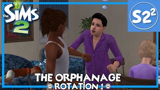 🚸 ROTATION 1  THE ORPHANAGE  SERVICE AREA  THE SIMS 2 🚸 [upl. by Enreval]