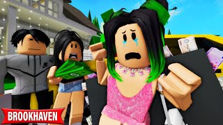 MY FAMILY HATED ME FOR BEING RICH A ROBLOX MOVIE [upl. by Joane]