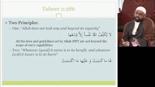 Tafsir of Surah alBaqarah Verse 286 2286  Sheikh Jaffer H Jaffer  25th Jumada alThani 1438 [upl. by Eletnahc904]