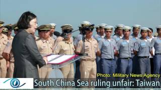 quotIts an islandquot says Taiwan Taipei rejects South China Sea ruling [upl. by Engen162]