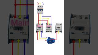 star delta connection motor star delta connection electrical shortvideo [upl. by Amargo]