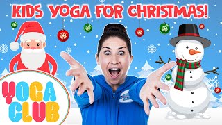 Kids Yoga For The Holidays 🎄 Yoga Club Week 20  Cosmic Kids [upl. by Donica]