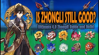 Updated ULTIMATE ZHONGLI SUS GUIDE Kits Artifacts Weapons amp Team Comps  GENSHIN IMPACT 40 [upl. by Vita]